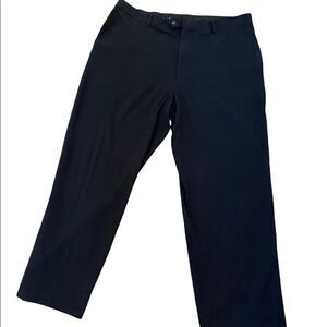 MENS ENRO Premiere Black Straight Leg Dress Pant Trouser 38/30